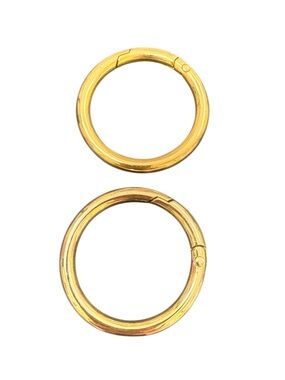 Miche Shiny Gold 1 1/2” Carabiner - Set of 2